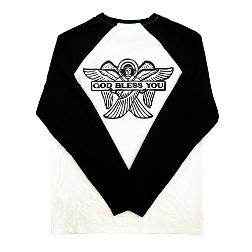GOD BLESS YOU RAGLAN