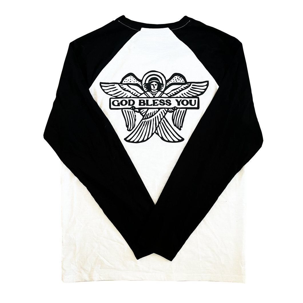GOD BLESS YOU RAGLAN